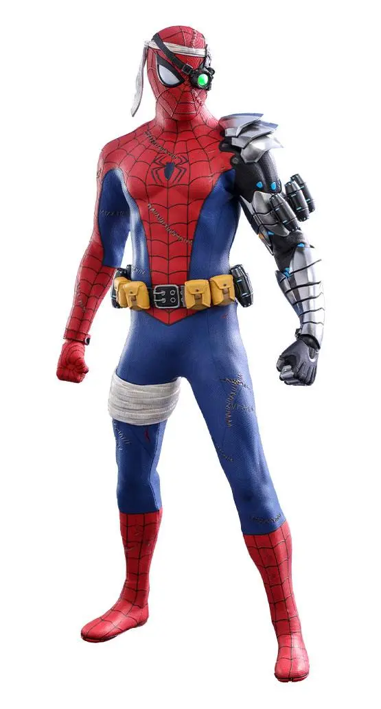 Spider-Man Videogame Masterpiece 1/6 Cyborg Spider-Man Suit 2021 Toy Fair Exkluzív akciófigura termékfotó
