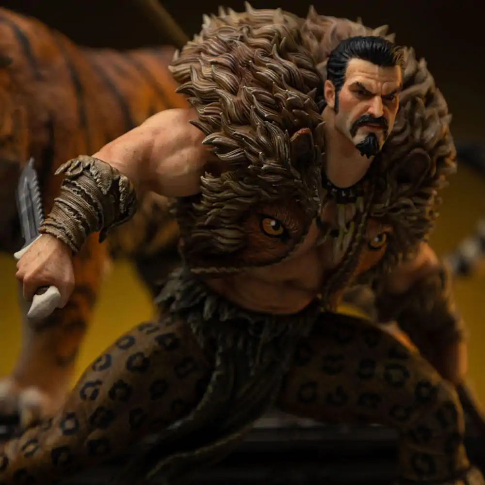 Spider-Man vs. Villains BDS Art Scale 1/10 Kraven Diorama szobor figura 22 cm termékfotó