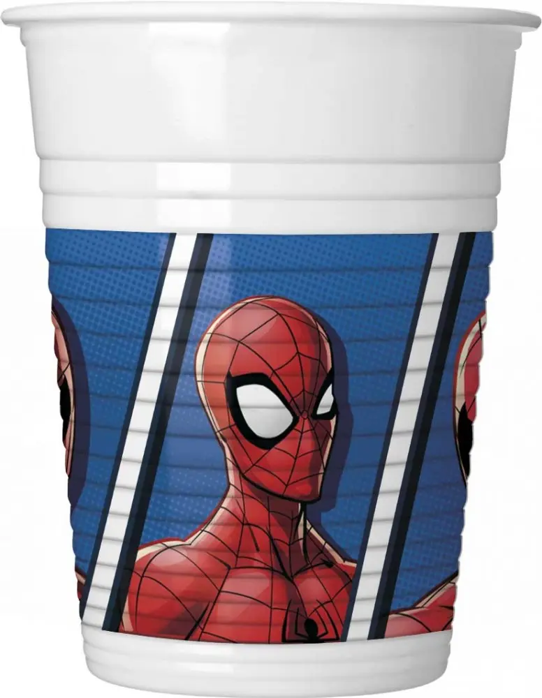 Spiderman Team Up, Pókember műanyag pohár 8 db-os 200 ml termékfotó