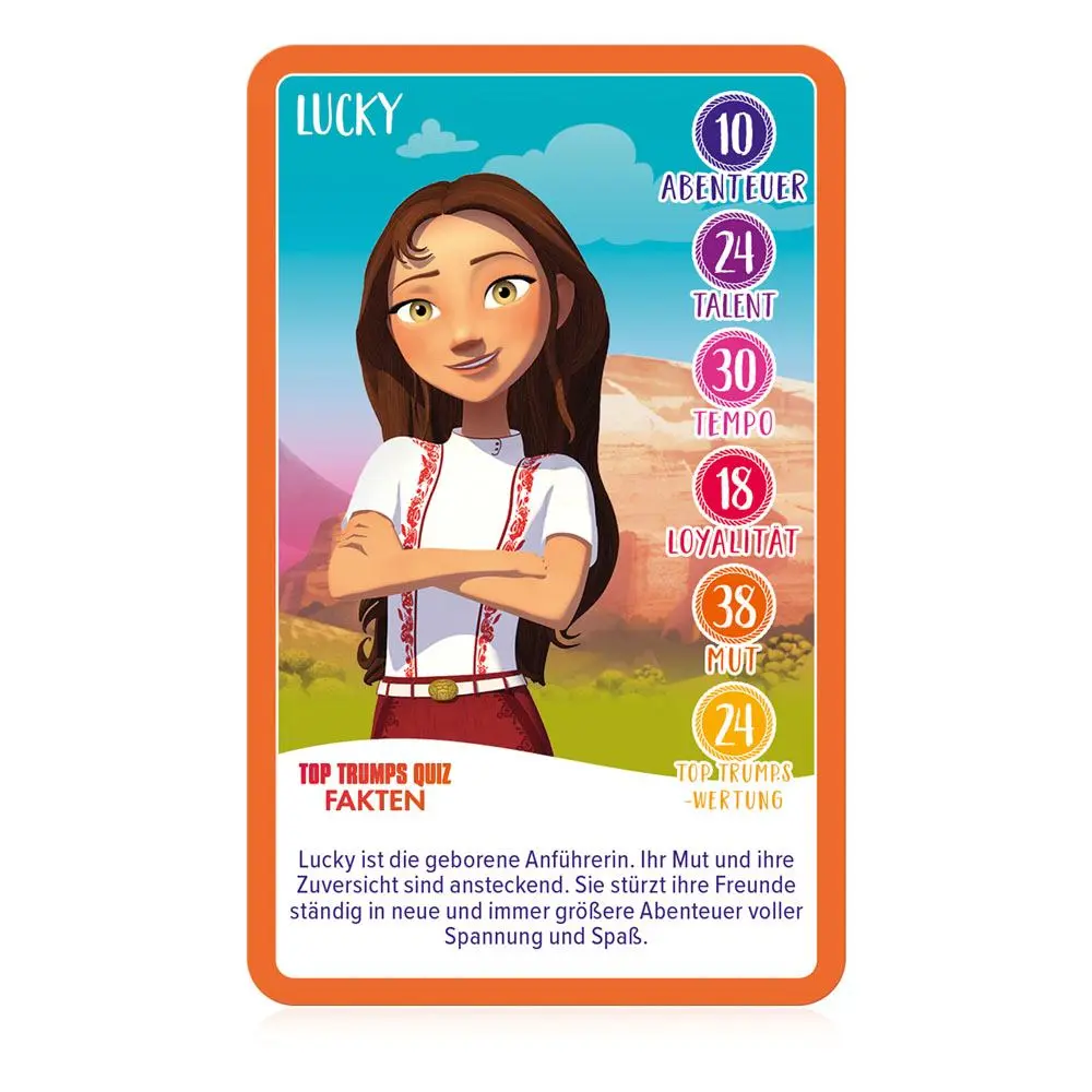 Spirit Card Game Top Trumps Quiz Német nyelvű kártyajáték termékfotó