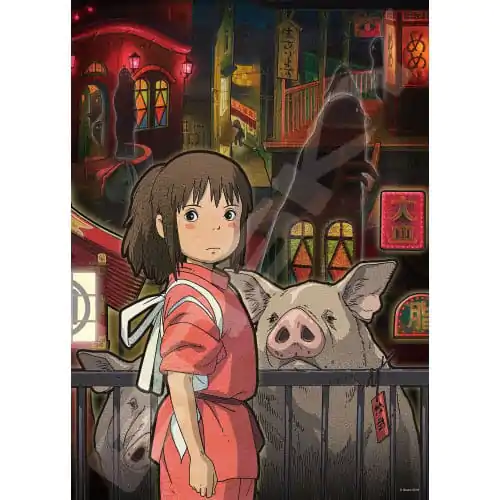 Spirited Away Jigsaw Puzzle Stained Glass The Other Side of the Tunnel (500 pieces) termékfotó