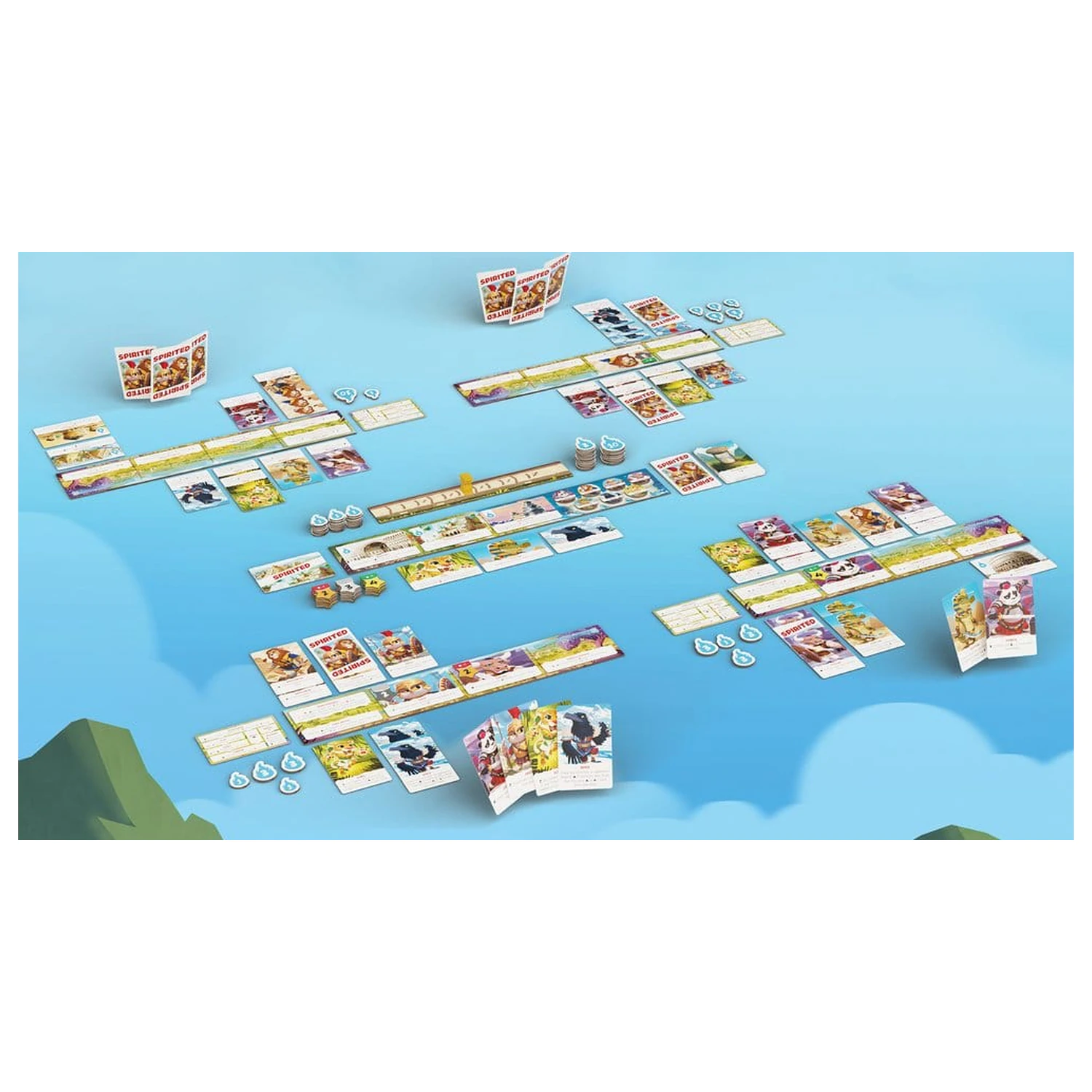 Spirited társasjáték Angol nyelvű termékfotó