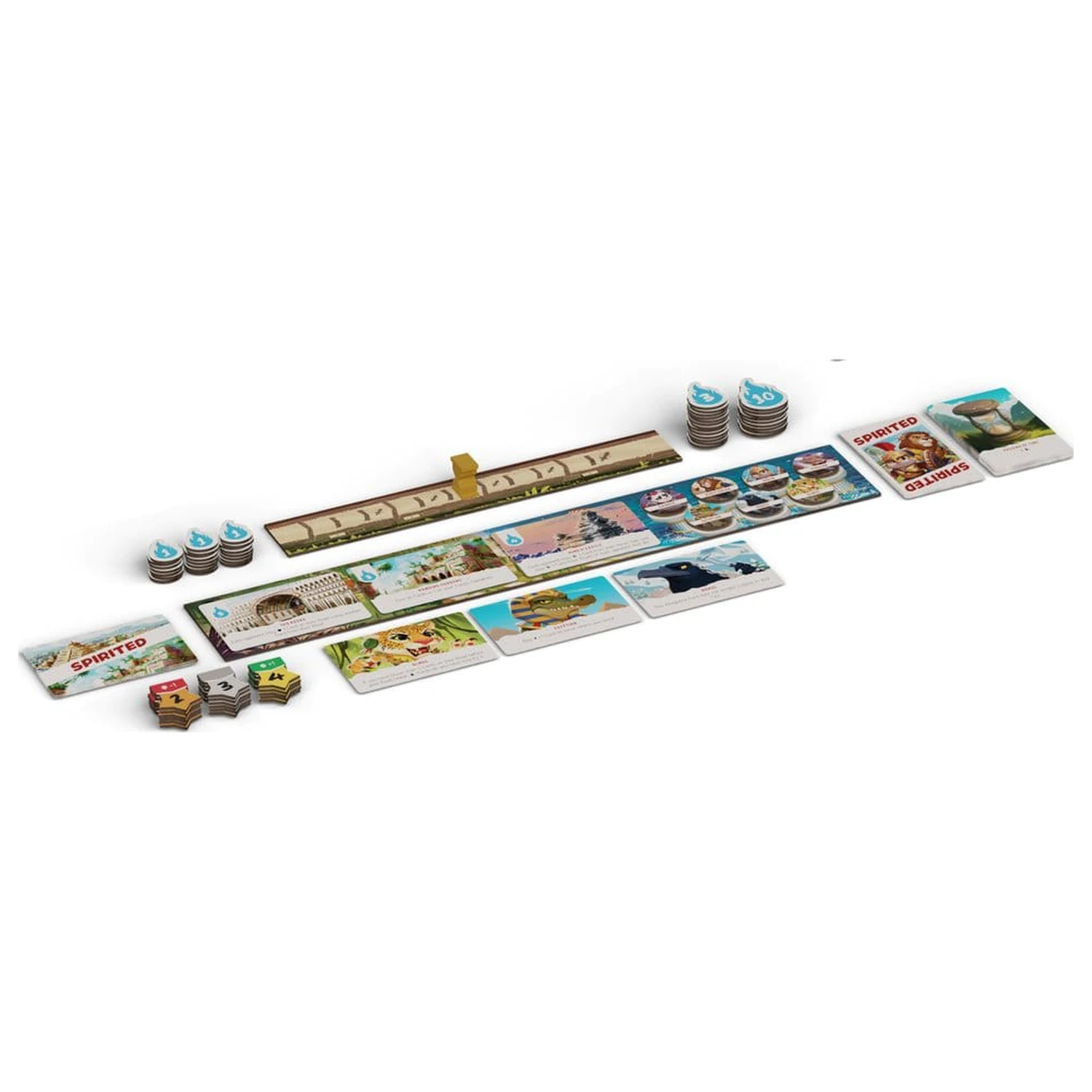 Spirited társasjáték Angol nyelvű termékfotó