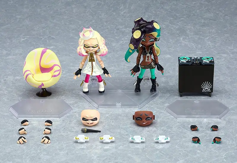 Splatoon 2 Figma Off the Hook Pearl &amp; Marina akciófigurák 9 - 10 cm termékfotó
