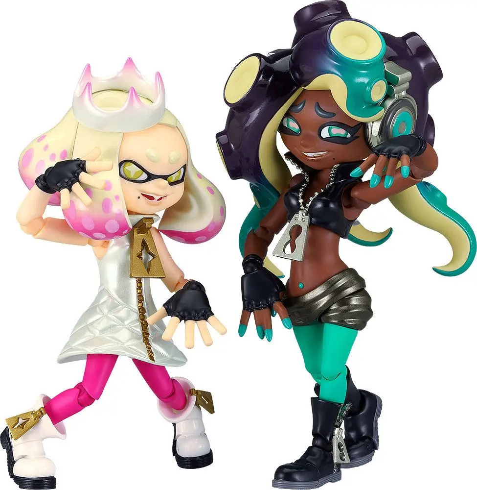 Splatoon 2 Figma Off the Hook Pearl &amp; Marina akciófigurák 9 - 10 cm termékfotó