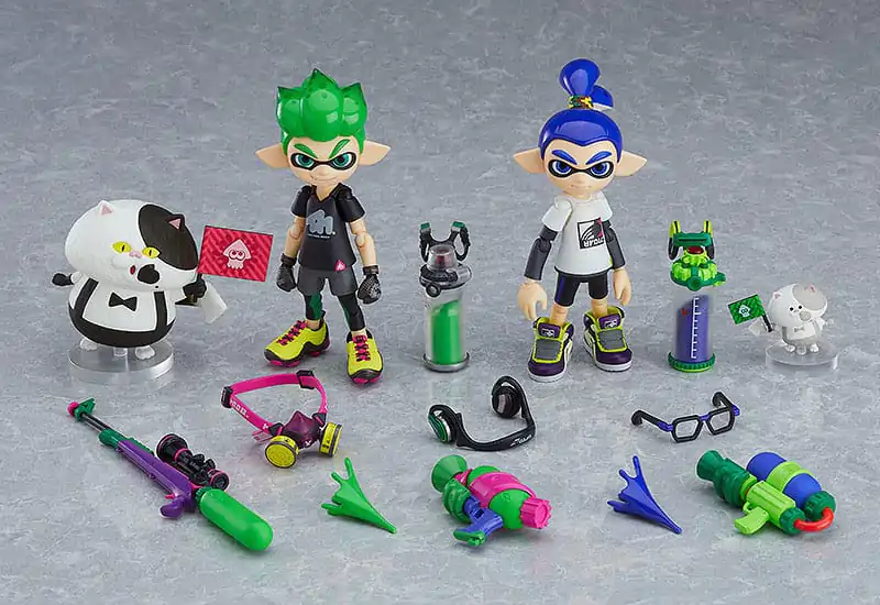 Splatoon/Splatoon 2 Figma akciófigura Splatoon Boy DX Edition 10 cm termékfotó