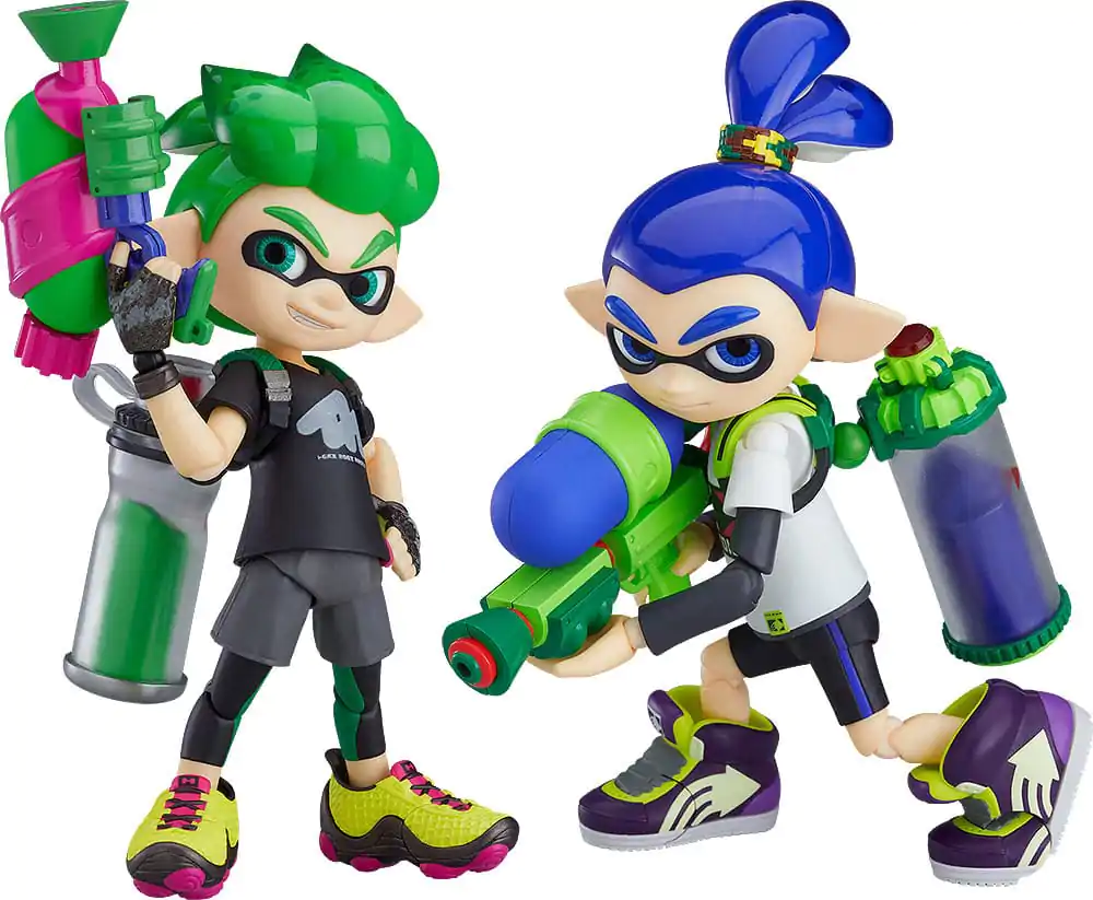 Splatoon/Splatoon 2 Figma akciófigura Splatoon Boy DX Edition 10 cm termékfotó