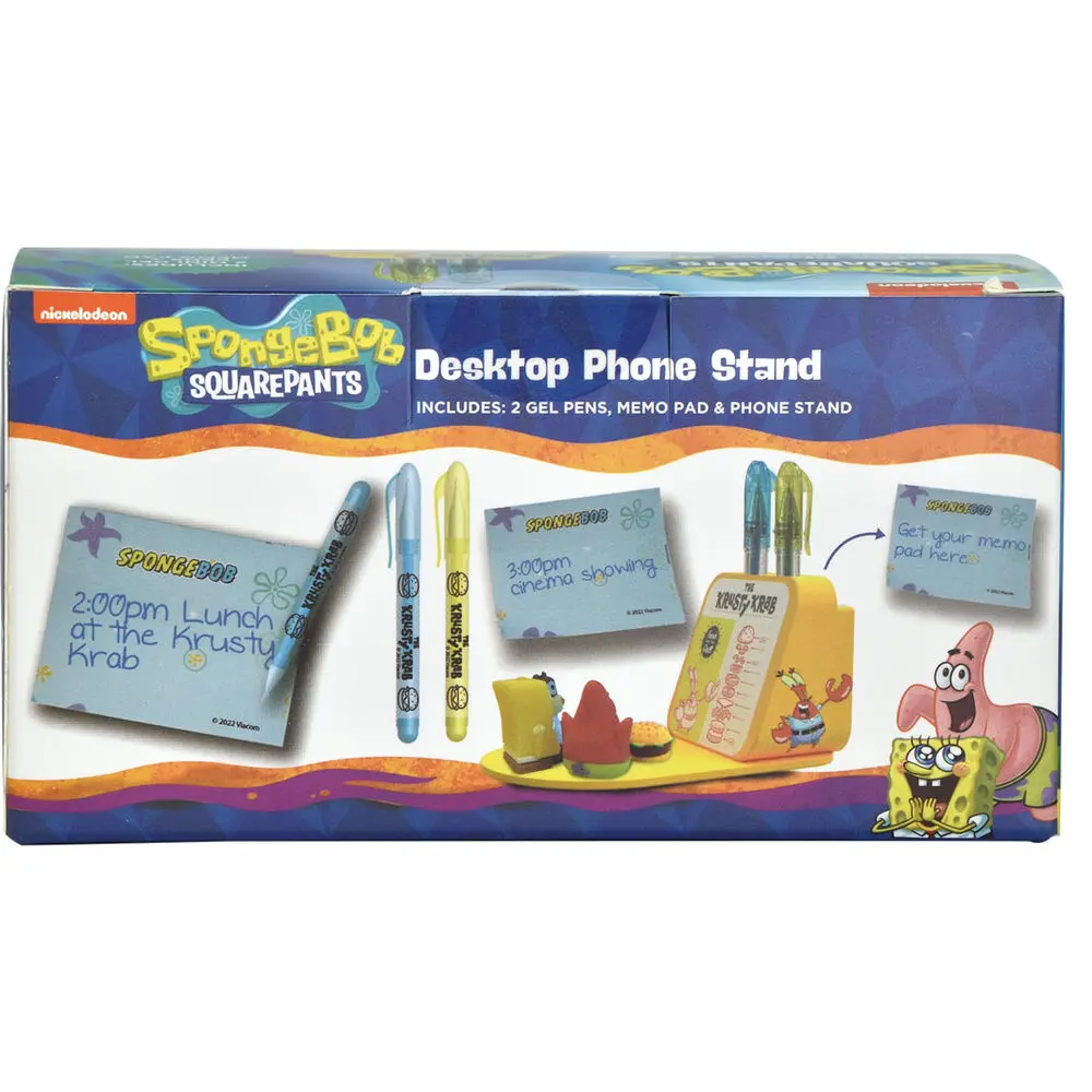Sponge Bob asztali telefontartó figurákkal termékfotó