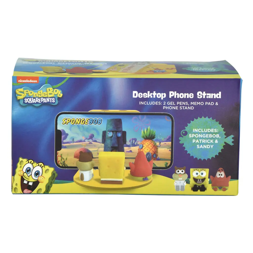 Sponge Bob asztali telefontartó figurákkal termékfotó