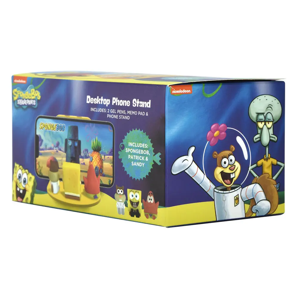 Sponge Bob asztali telefontartó figurákkal termékfotó