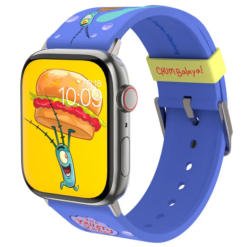 Sponge Bob Krusty Krab óraszíj okosórákhoz termékfotó