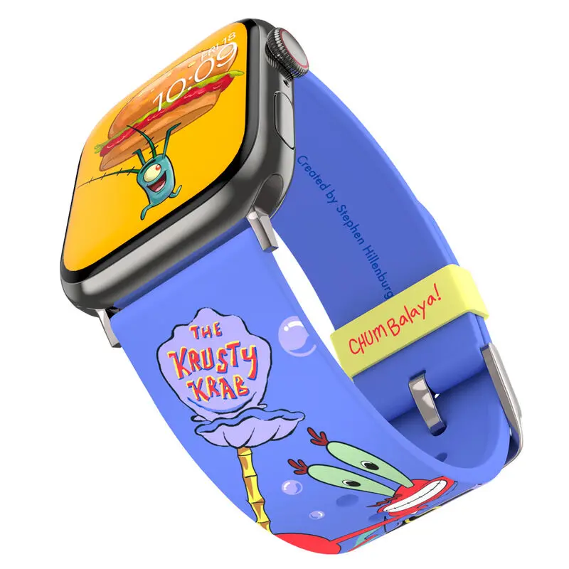 Sponge Bob Krusty Krab óraszíj okosórákhoz termékfotó
