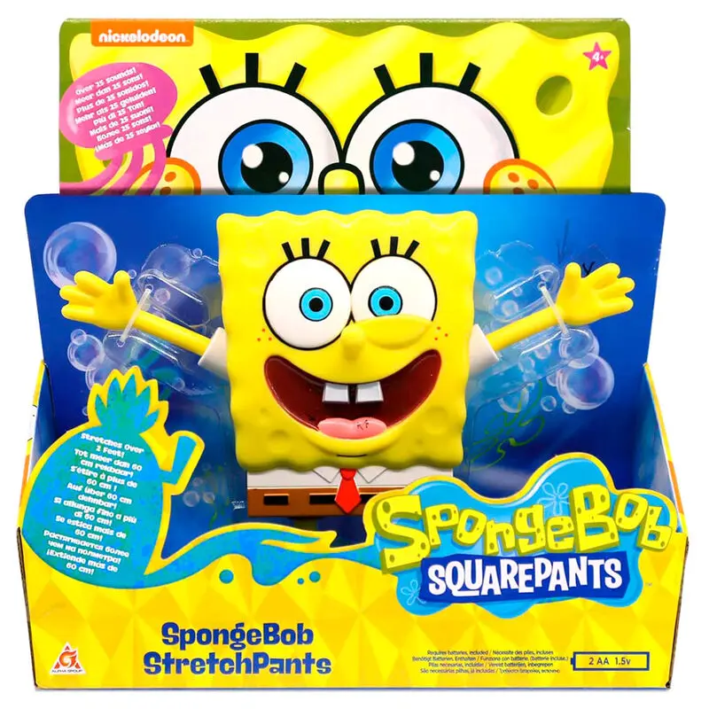 Sponge Bob Stretch figura Hangeffektekkel termékfotó