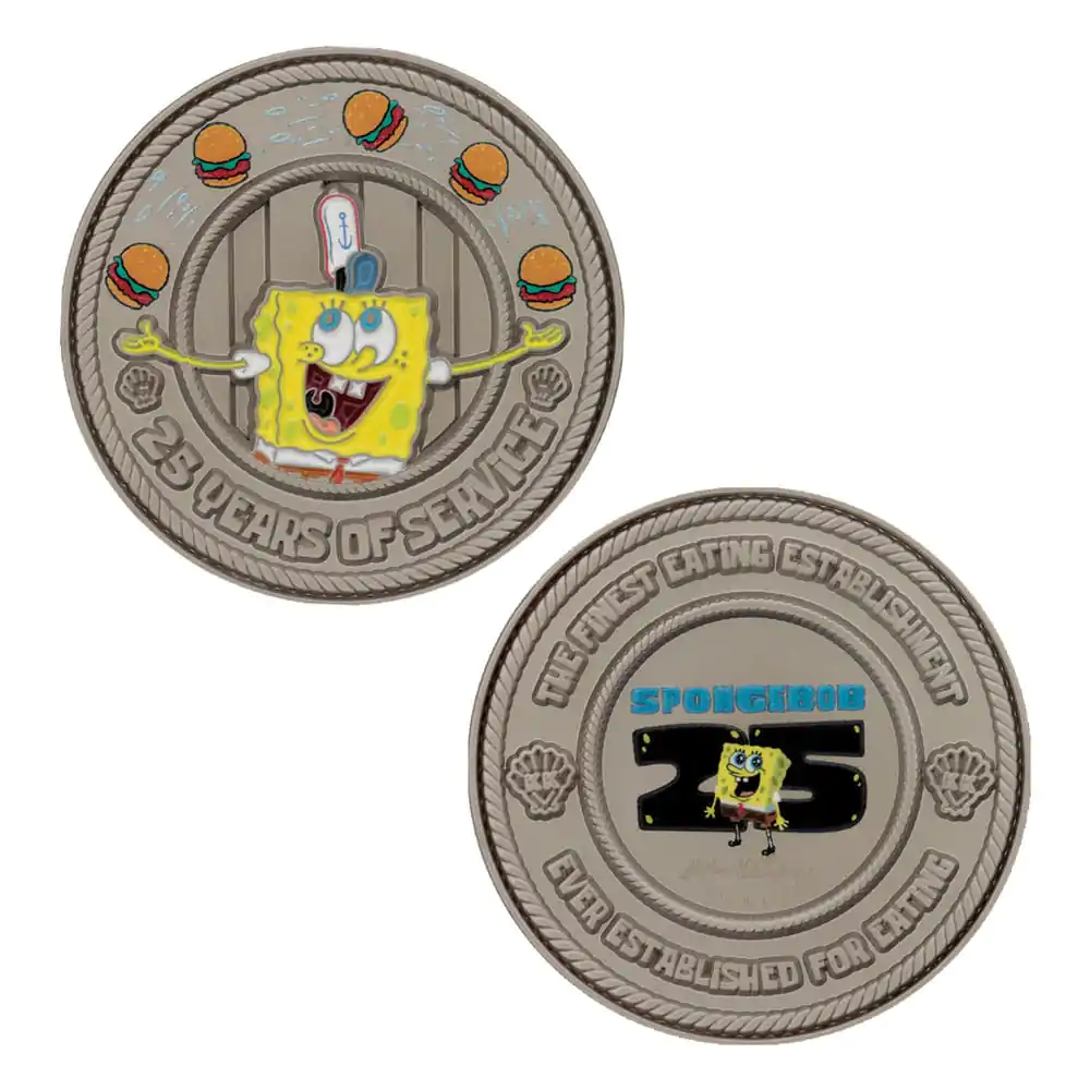 SpongeBob Schwammkopf Sammelmünze 25th Anniversary Limited Edition termékfotó