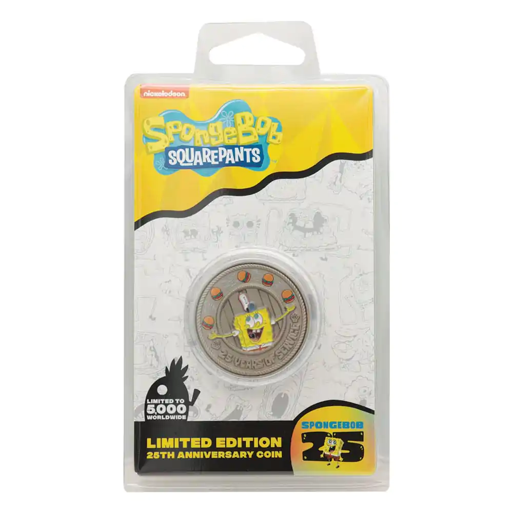 SpongeBob Schwammkopf Sammelmünze 25th Anniversary Limited Edition termékfotó