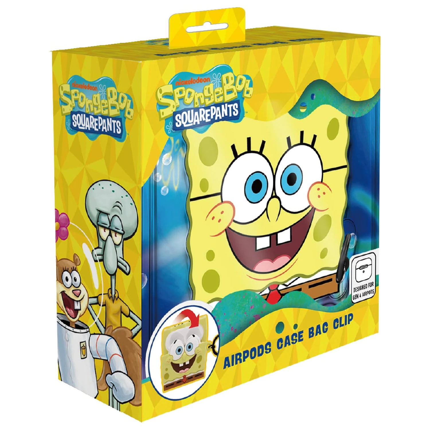 SpongeBob 3D Foam AirPods tartó termékfotó