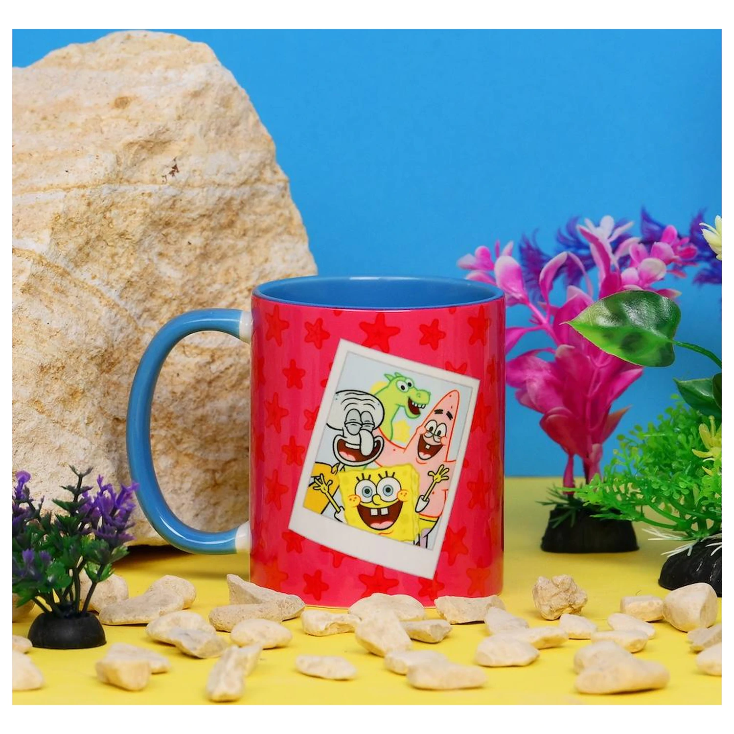 SpongeBob Bikini Bottom Buddies Inner Colored bögre 325ml termékfotó