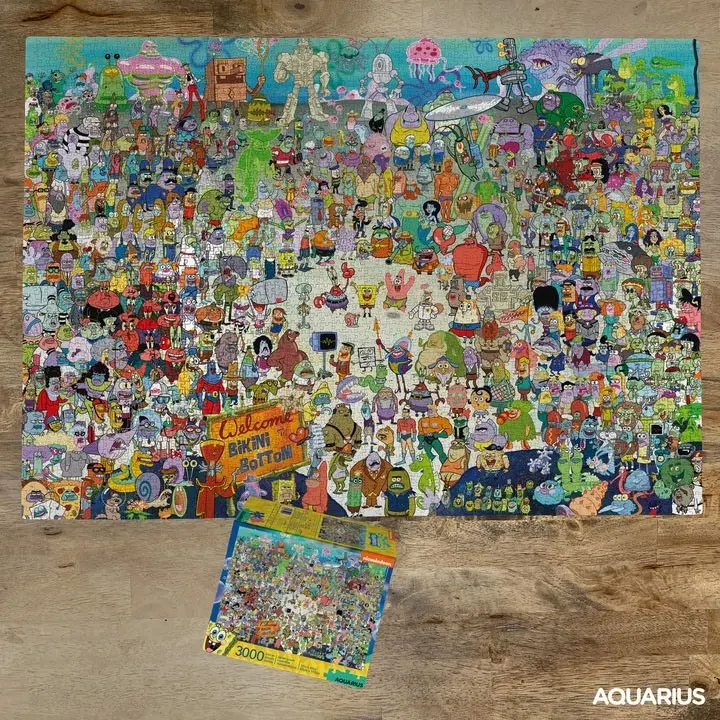 SpongeBob Bikini Bottom puzzle (3000 darab) termékfotó