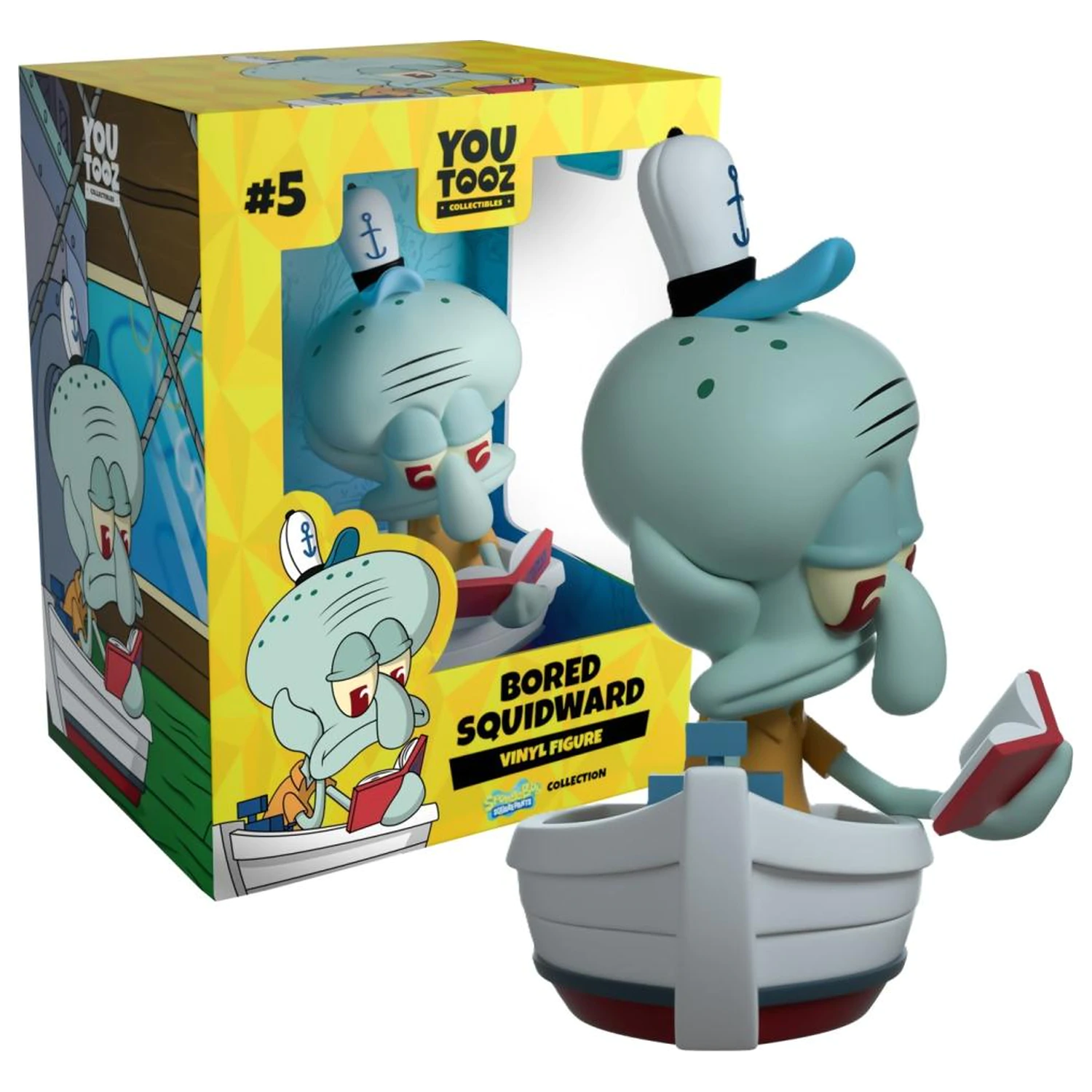SpongeBob Bored Squidward figura 11cm termékfotó