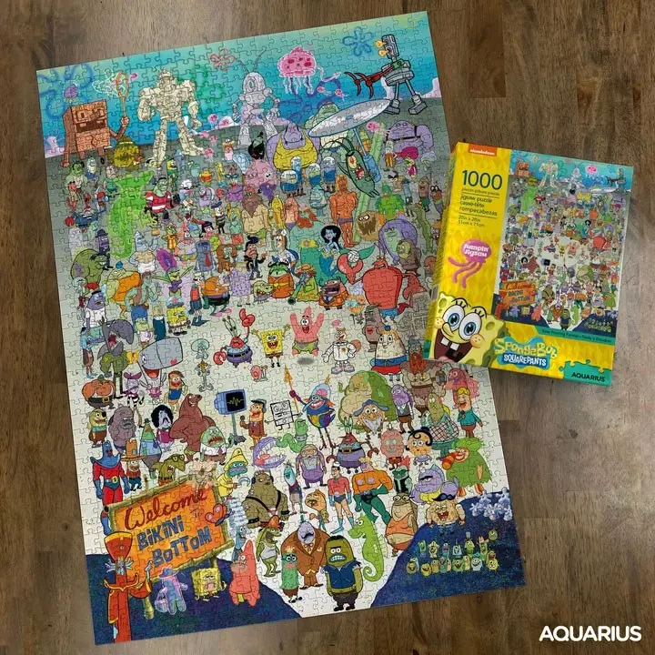 SpongeBob Cast puzzle (1000 darab) termékfotó