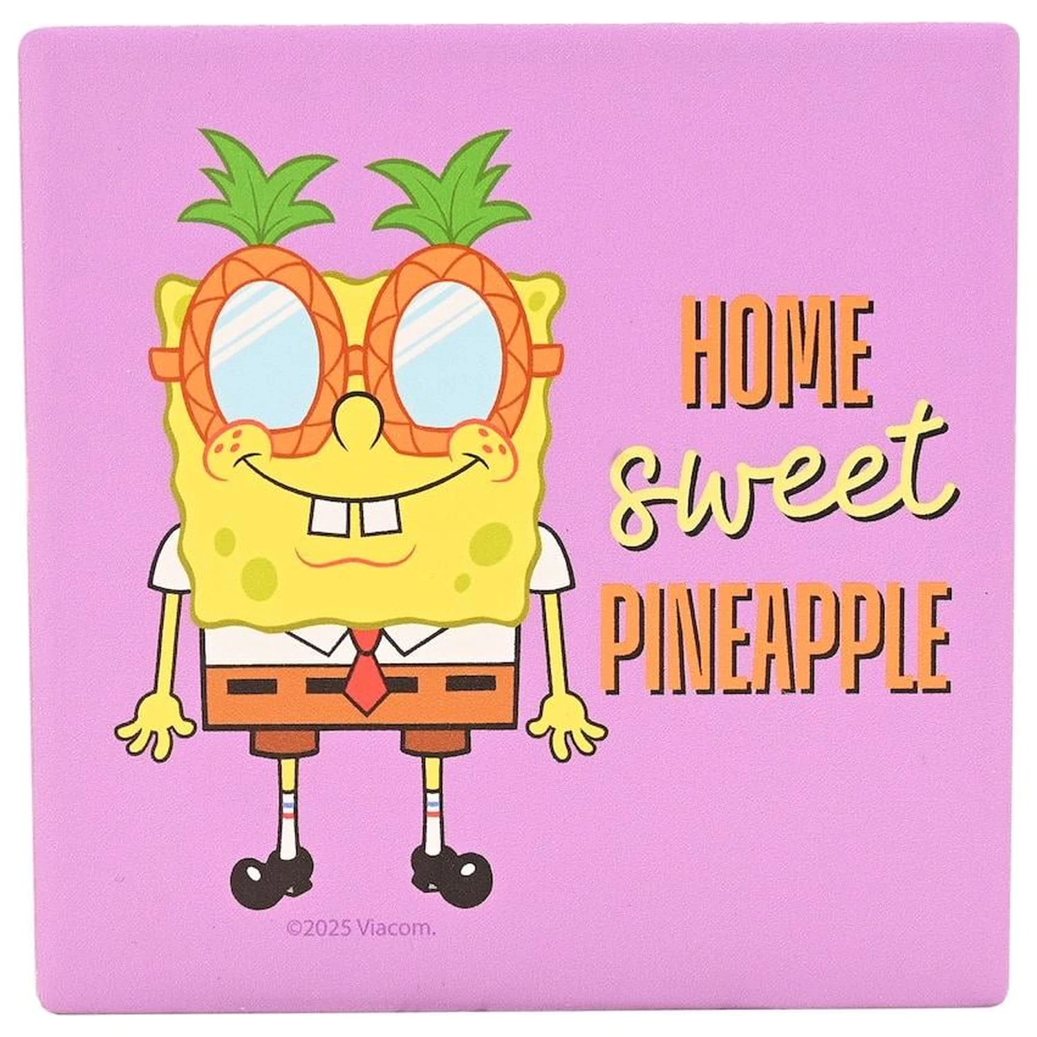 SpongeBob Home Sweet Pineapple kerámia Square poháralátét étkészlet termékfotó