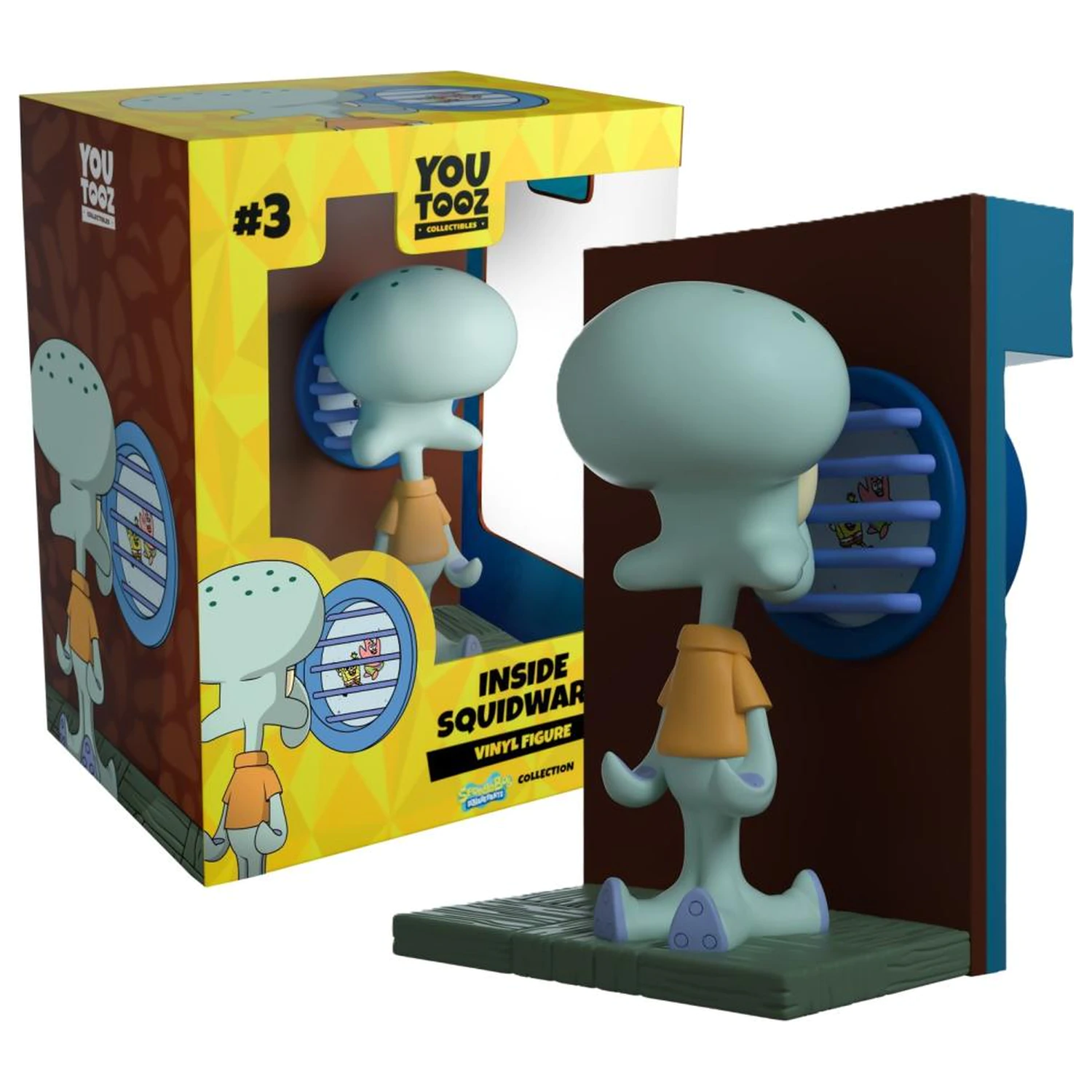 SpongeBob Inside Squidward figura 10cm termékfotó