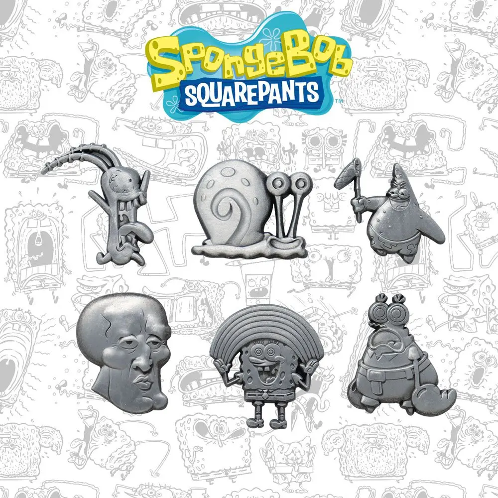 SpongeBob kitűző limitált kiadás (6 darab) termékfotó