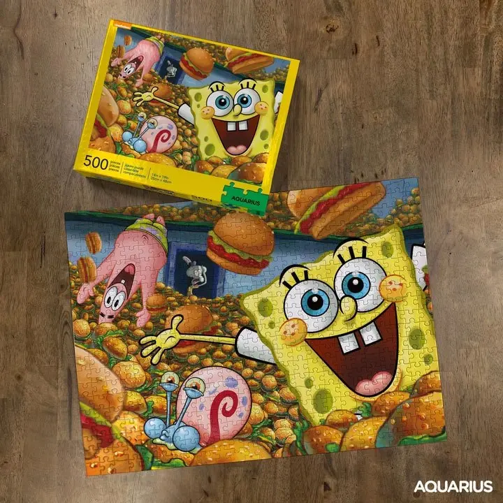 SpongeBob Krabby Patties puzzle (500 darab) termékfotó