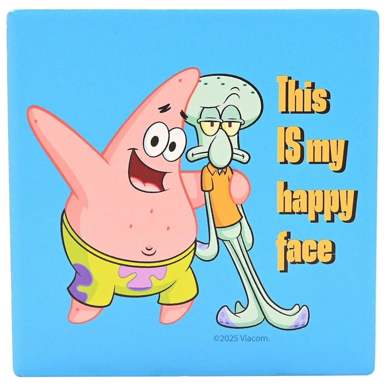 Spongebob My Happy Face kerámia Square poháralátét étkészlet termékfotó