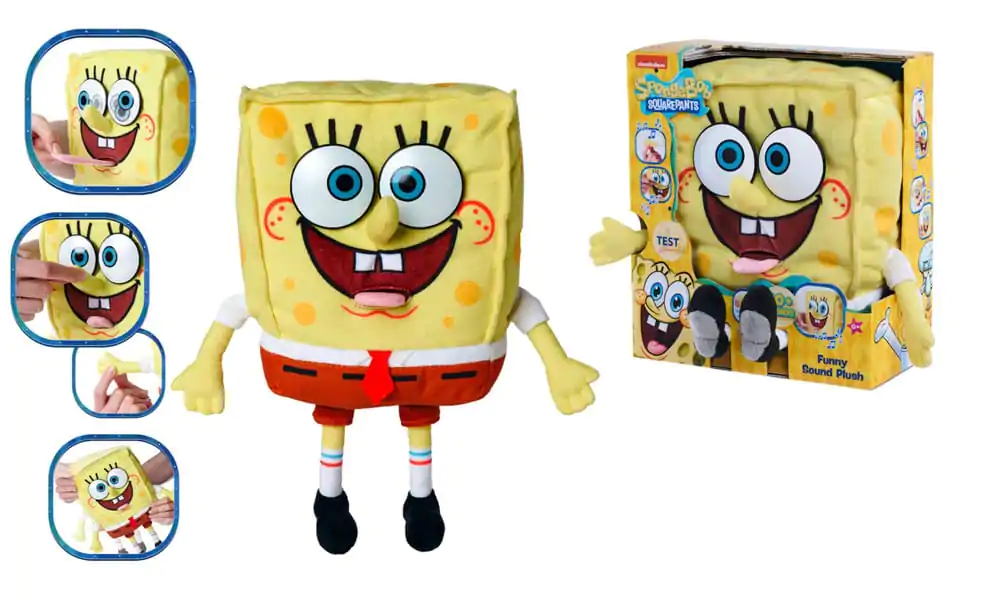 SpongeBob plüss hanggal 30cm termékfotó