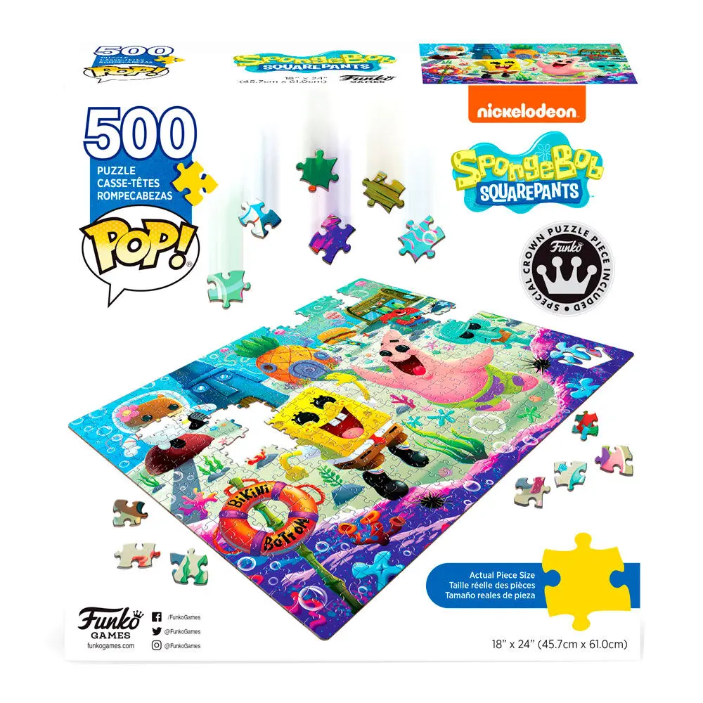 SpongeBob puzzle 500db-os termékfotó