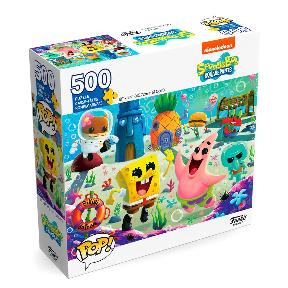 SpongeBob puzzle 500db-os termékfotó