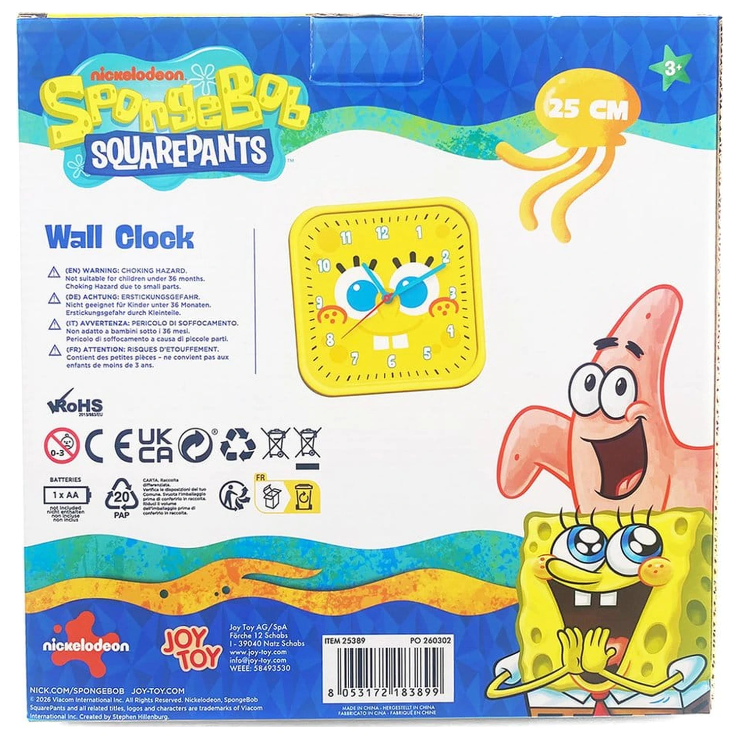 Spongebob Spongebob falióra  termékfotó