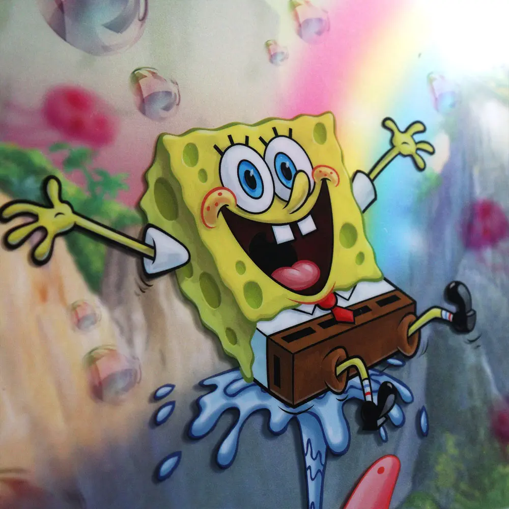 Spongebob Squarepants Art Print Limitált Kiadás Fan Cel 36 X 28 Cm Fanbase