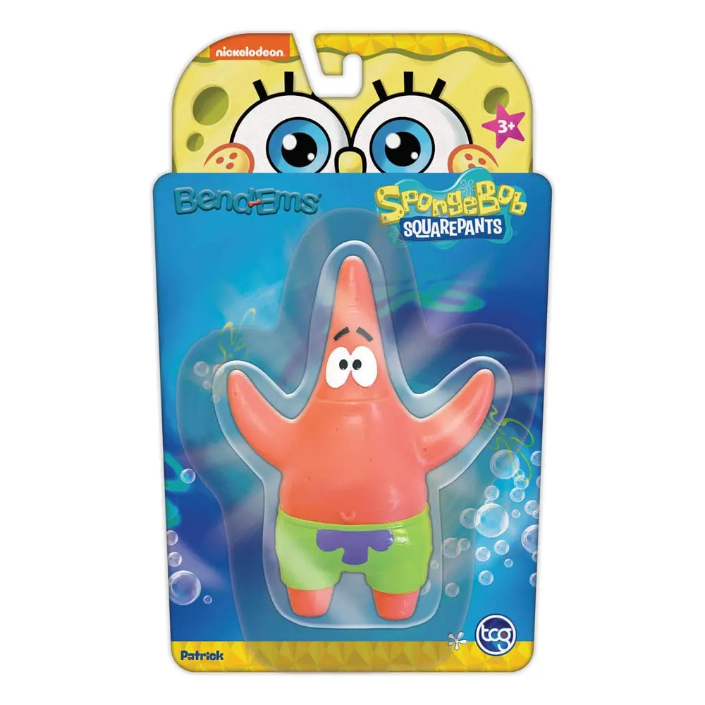 SpongeBob SquarePants Bend-Ems Patrick Star akciófigura 15 cm termékfotó