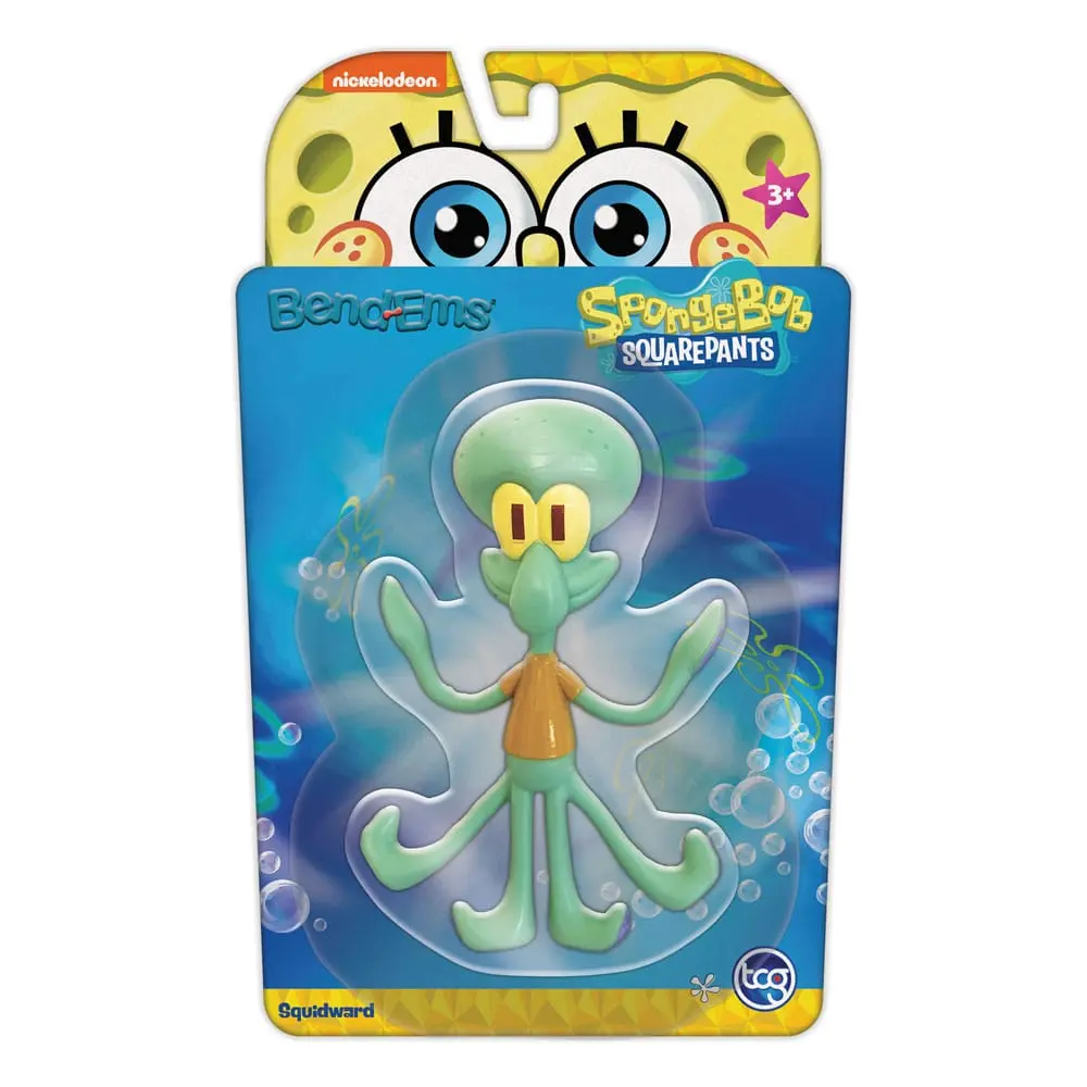 SpongeBob SquarePants Bend-Ems Action Figure Squidward 15 cm termékfotó