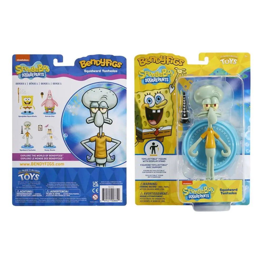 SpongeBob SquarePants Bendyfigs Bendable Figure Squidward 18 cm termékfotó