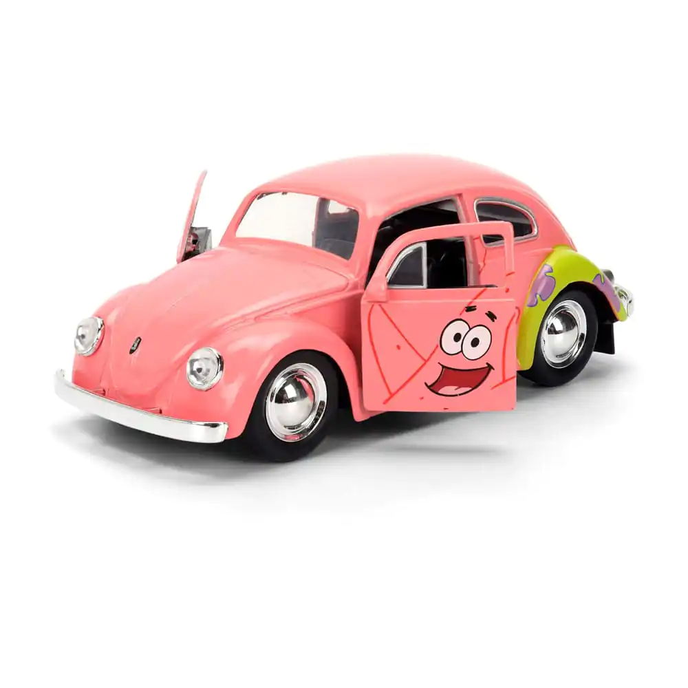 Spongebob Squarepants Diecast Model 1/32 1959 VW Beetle Patrick termékfotó