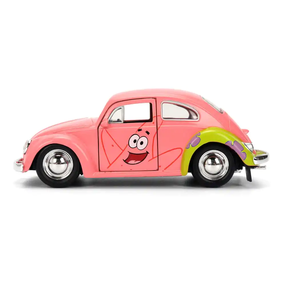 Spongebob Squarepants Diecast Model 1/32 1959 VW Beetle Patrick termékfotó