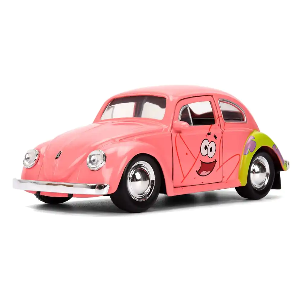 Spongebob Squarepants Diecast Model 1/32 1959 VW Beetle Patrick termékfotó
