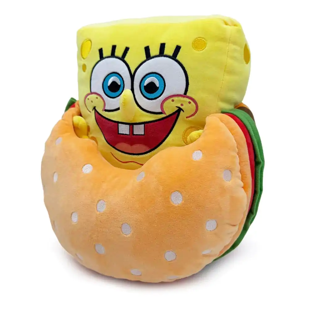 SpongeBob SquarePants Krabby Patty plüss figura 22 cm termékfotó