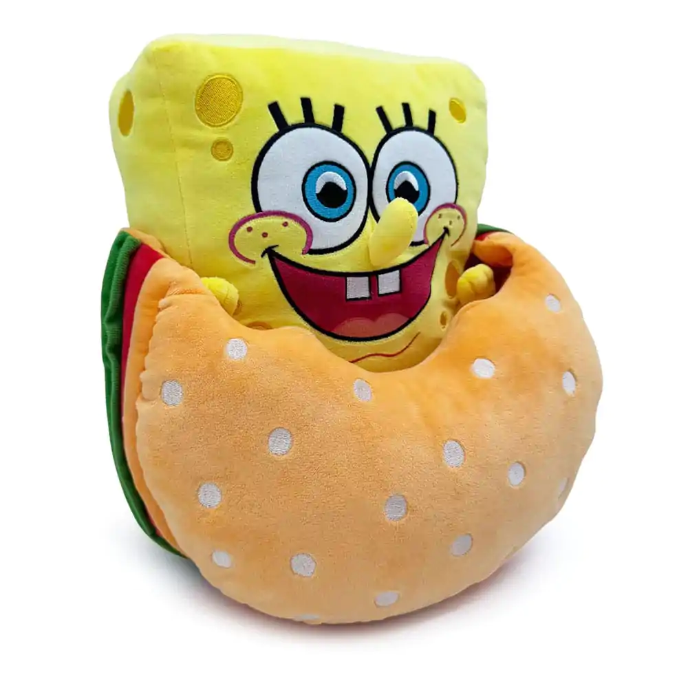 SpongeBob SquarePants Krabby Patty plüss figura 22 cm termékfotó