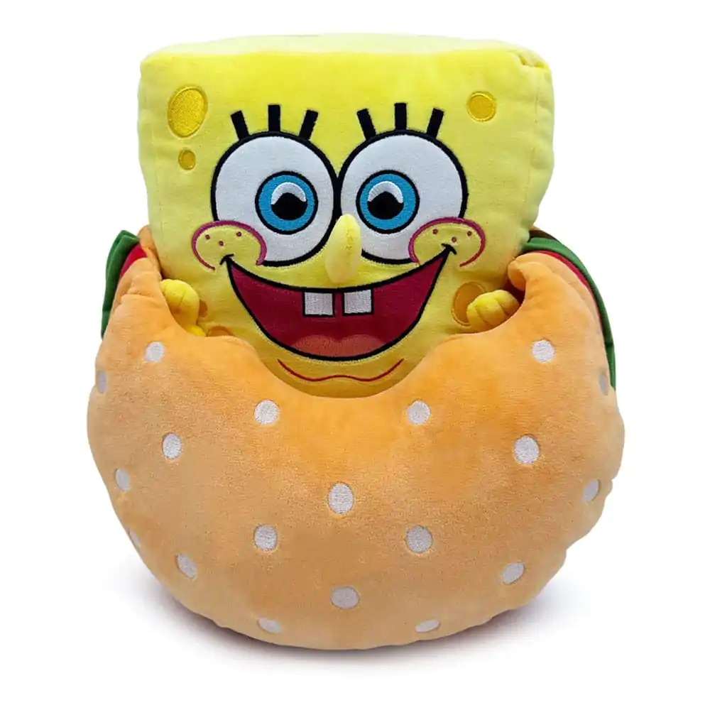 SpongeBob SquarePants Krabby Patty plüss figura 22 cm termékfotó