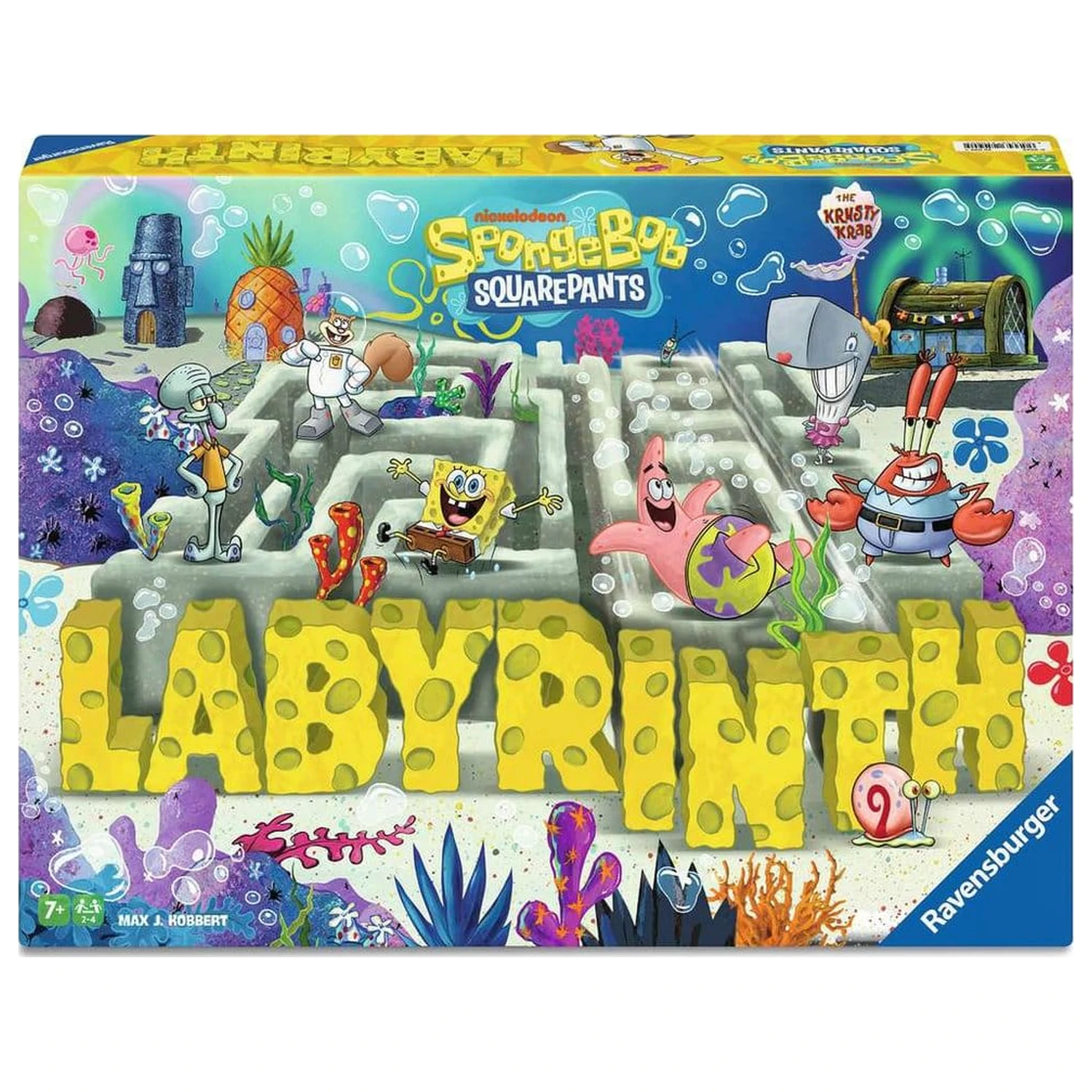 SpongeBob SquarePants Labyrinth társasjáték termékfotó