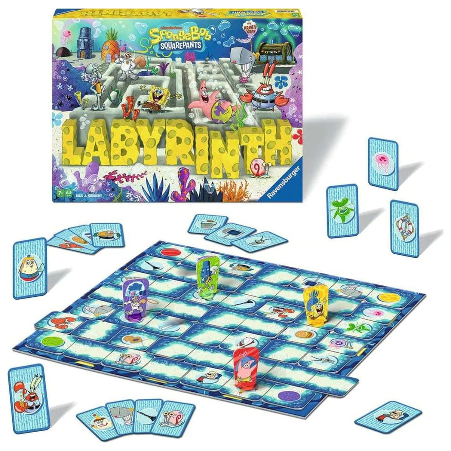 SpongeBob SquarePants Labyrinth társasjáték termékfotó