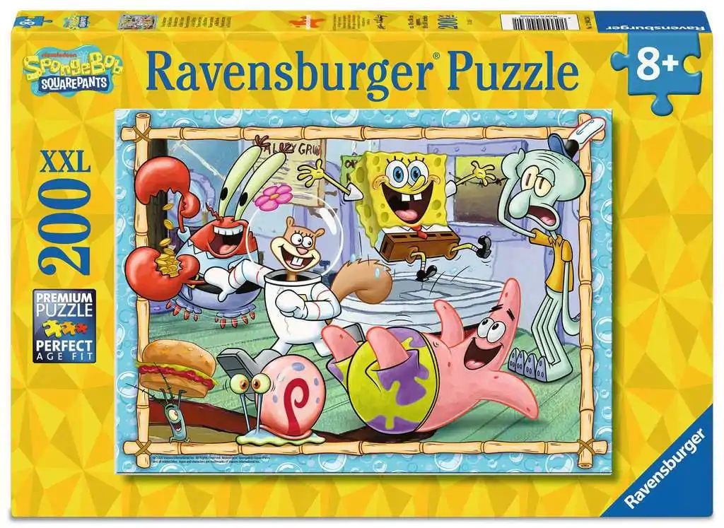 SpongeBob SquarePants New Adventures in Bikini Bottom XXL puzzle (200 darab) termékfotó