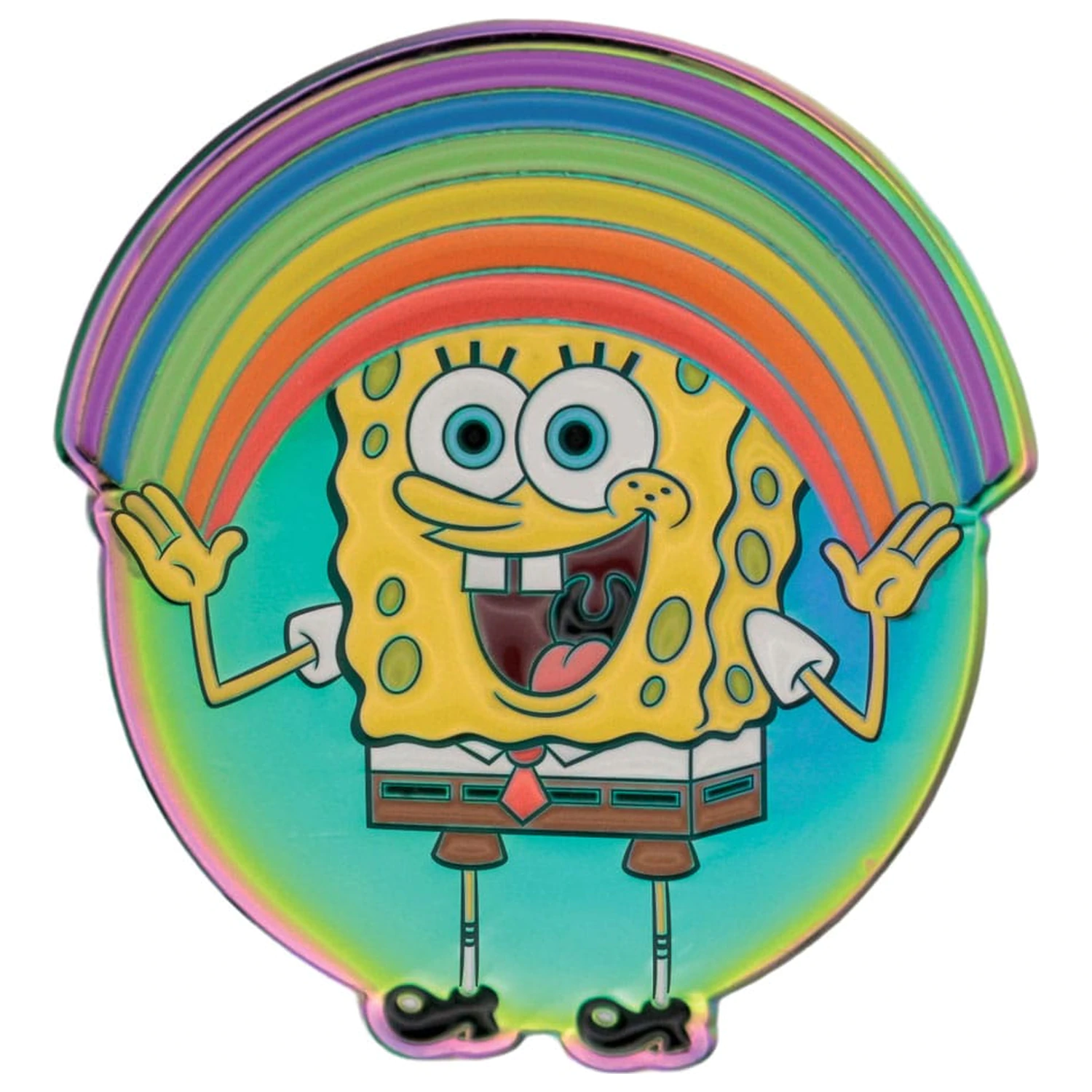 Spongebob Squarepants Rainbow kitűző Limitált kiadás    termékfotó