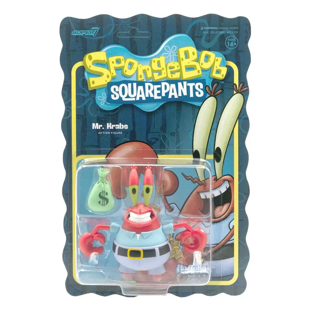 SpongeBob SquarePants ReAction Mr. Krabs akciófigura 10 cm termékfotó