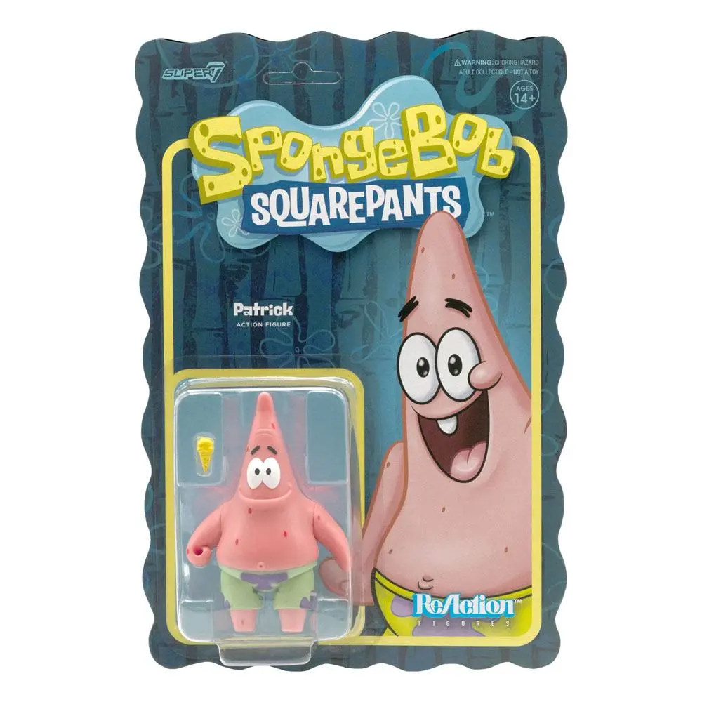 SpongeBob SquarePants ReAction Patrick akciófigura 10 cm termékfotó