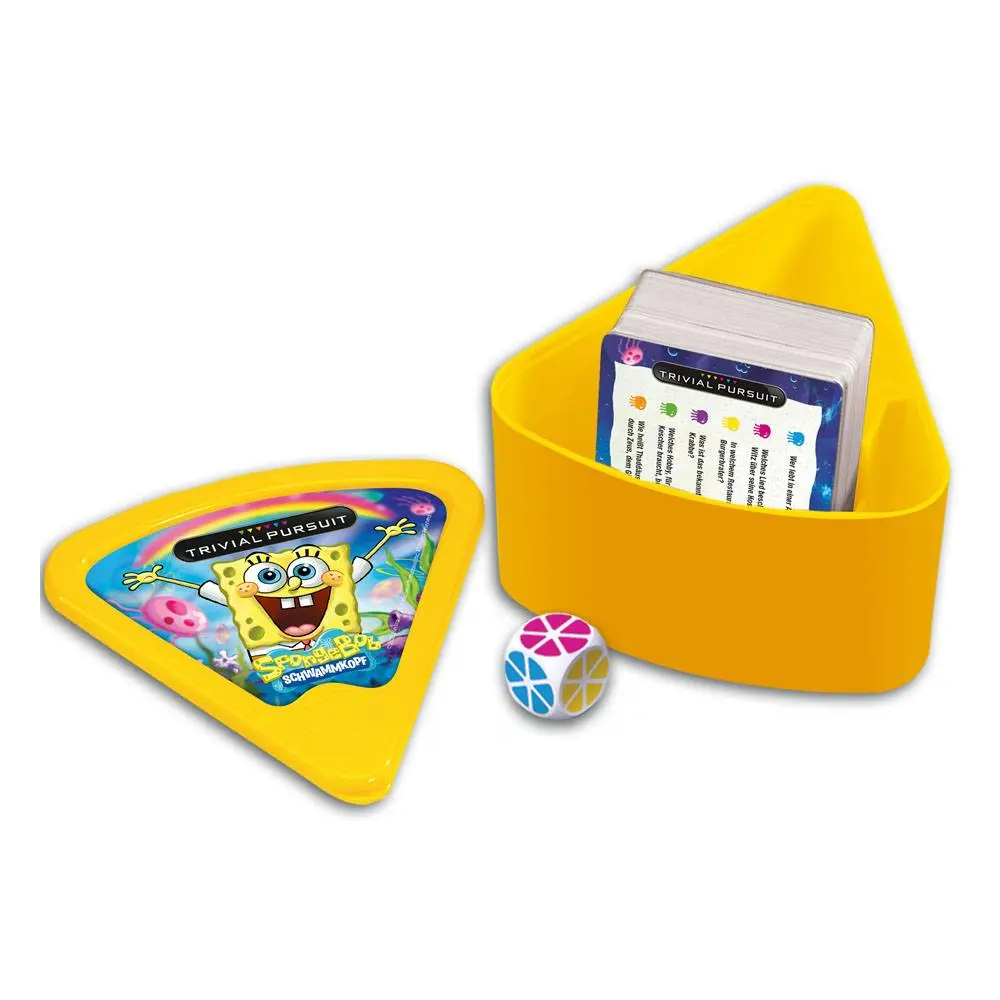 SpongeBob SquarePants Trivial Pursuit Német nyelvű társasjáték termékfotó